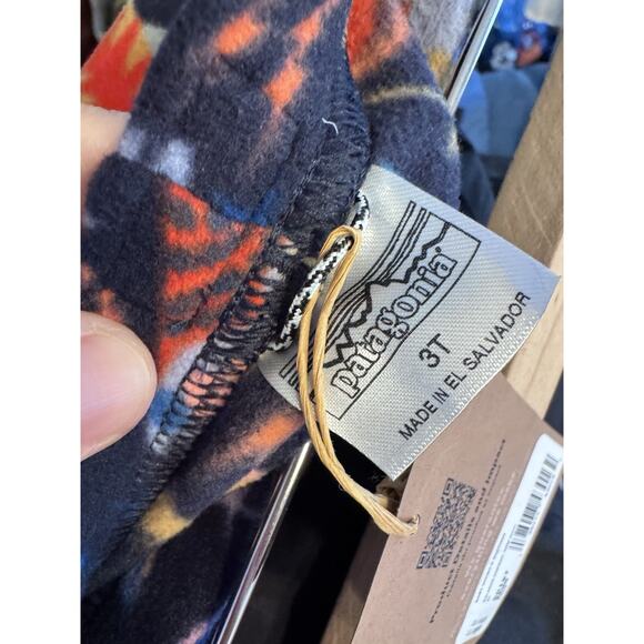 Patagonia Baby Micro D Bottoms Fleece Pull On Pants Sz 3T NWT $40 MSRP - Picture 5 of 12